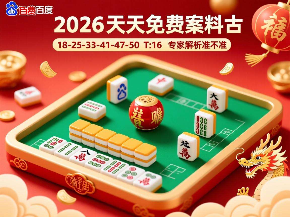 2026年天天免费资料百度与龙年精准分析 18-25-33-41-47-50 T:16 专家解析准不准